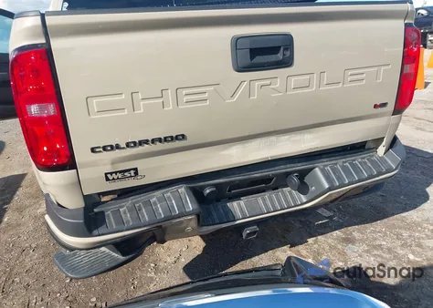 2022 Chevrolet Colorado 4Wd Short Box Z71 z USA, uszkodzony, nr VIN 1GCGTDEN9N1246354